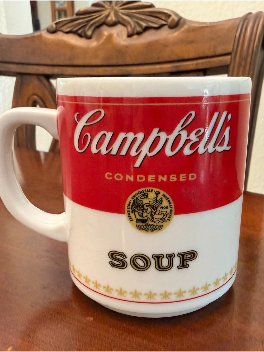 Vintage 1981 Campbell’s Soup Corning Porcelain Mug